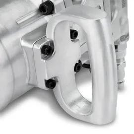 Eberth Druckluft Schlagschrauber mit 1 Zoll Aufnahme 1/2 Zoll Druckluftanschluss, 1620 Nm, lange Spindel, Hochleistungs-doppelschlagwerk,