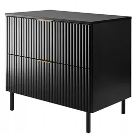rodan fabryka mebli Waschtischunterschrank 80 x 0 x 0 cm Schwarz