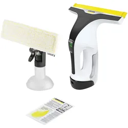 KÄRCHER Elektrischer Fensterreiniger WV 6 Plus, 0,15L, silber/weiß
