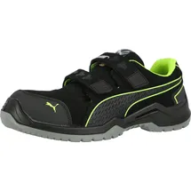 Puma Sicherheitssandale Neodyme Green Low Gr.48 schwarz/grün Mikrofaser/Mesh