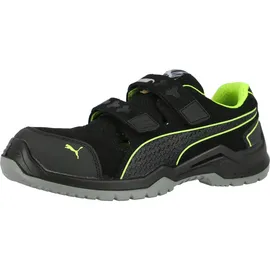Puma Sicherheitssandale Neodyme Green Low Gr.48 schwarz/grün Mikrofaser/Mesh