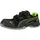Puma Sicherheitssandale Neodyme Green Low Gr.48 schwarz/grün Mikrofaser/Mesh
