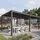 Mendler Pergola HWC-L46, Gartenpavillon Lamellen-Pavillon, 10cm-Aluminium-Gestell, Regenrinne sturmfest, 3x6m ~ anthrazit