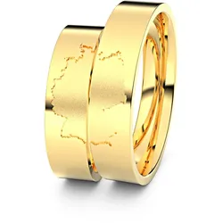 Trauringe Deutschland 750er Gelbgold - 9231