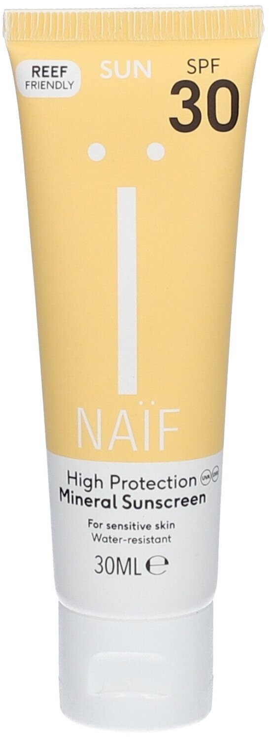 NAIF SUN Protection solaire Mineral SPF30 30 ml crème