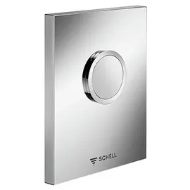 Schell WC-Betätigungsplatte EDITION 124x153,5x12mm, Kunststoff, verchromt