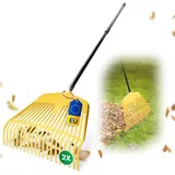 Novatool Laubbesen mit Teleskop-Stiel