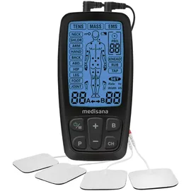 Medisana TT 205 TENS und EMS Gerät Elektrostimulationsgerät Schwarz