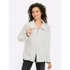 Heine Strickjacke in Weiß 46
