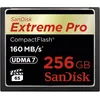 SANDISK Speicherkarte CF Extreme Pro, schwarz, 256 GB, Speicherkarten