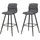 byLIVING Barhocker Simone 42 x 103 x 51 cm Anthrazit