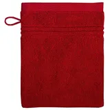 Waschhandschuh 16 x 21 cm amarena