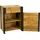 Dobar Hochbeet 60 x 40 x 80 cm Schwarz