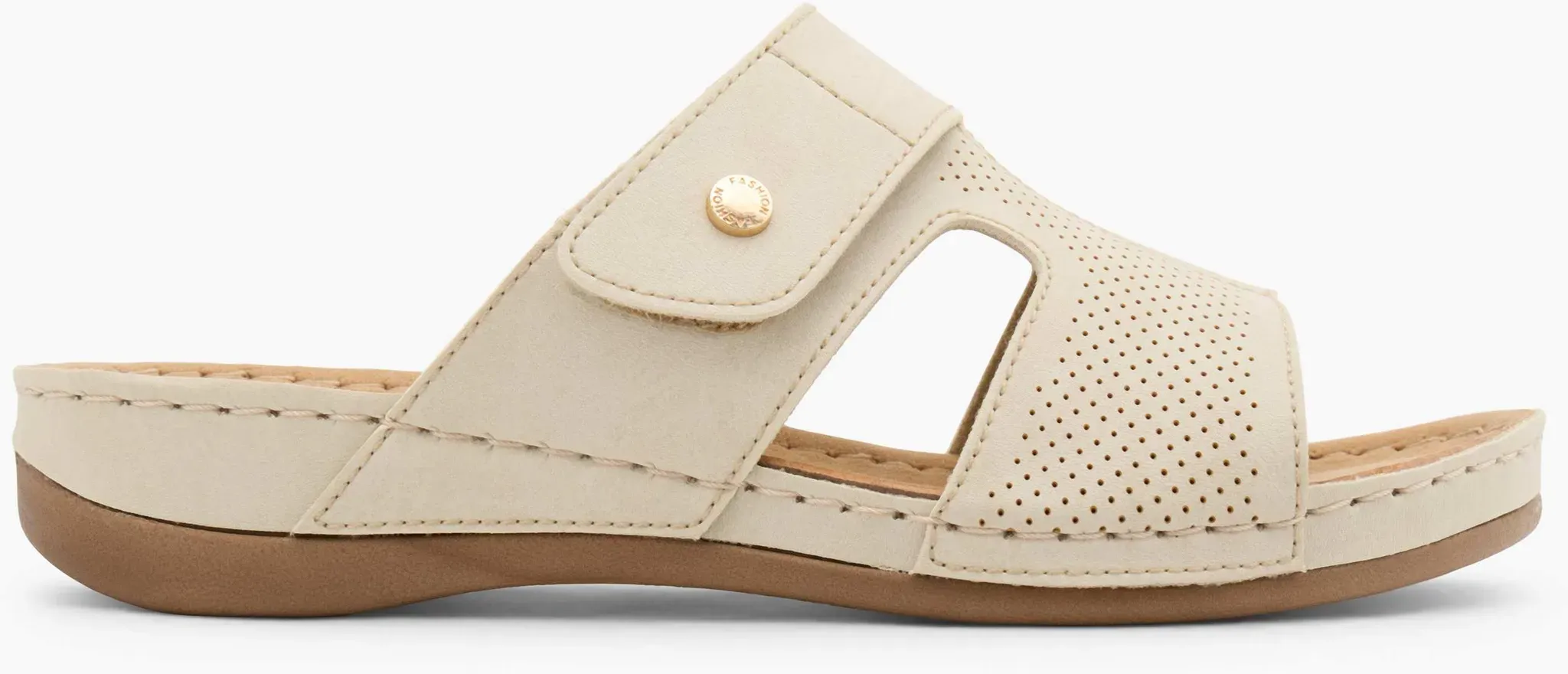 Easy Street  Offener Hausschuh Creme, Damen, Größe: 39, Material: Lederimitat/Synthetik - Easy Street  Offener Hausschuh Creme, Damen, Größe: 39, Material: Lederimitat/Synthetik - woman - Creme