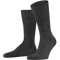 Falke Airport Merino-Socken Herren dark grey 41-42