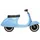ambosstoys Primo Lauflernroller Blau