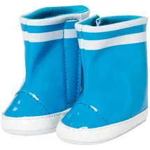 Heless 144 - Gummistiefel für Puppen, in Hellblau, Größe 38 - 45 cm, für trockene Puppenfüße bei Regenwetter und Trendsetter in der Puppenmodewelt
