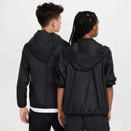 Nike Regenjacke Unisex Schwarz M (137-147 cm)