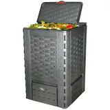 thermoquick –Schnellkomposter Rattan Black-Line 400 L 440013-015 (400 l)