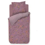 Pip Studio Bettwäsche Flores Bailando Purple 135x200cm (1 Set)