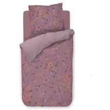 Pip Studio Bettwäsche Flores Bailando Purple 135x200cm (1 Set)