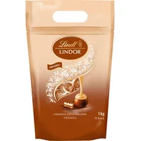 Lindt Schokolade | LINDOR Tiramisu | 1kg | 80 Kugeln in feiner Vollmilch-Schokolade mit zartschmelzender Tiramisu-Füllung | Schokoladen-Geschenk zum Teilen