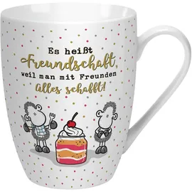 SHEEPWORLD Kaffeetasse 0,3 l Weiß