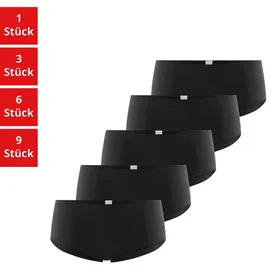 NUR DIE Hipster Slip 5 St. Schwarz L