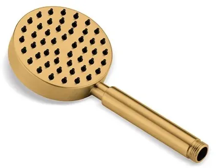 JEE-O Handbrause rund, mattgold, 001-0445 001-0445