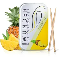 Wunder Zahnstocher mit Geschmack Ananas 100 St.