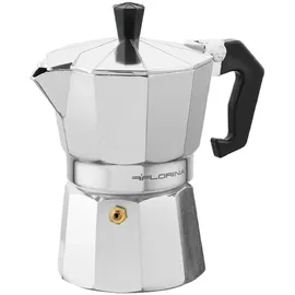 Florina Espressokocher 3 Tassen Silber