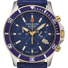 Swiss Alpine Military Challenger Chrono Leder 42,0 mm SAM7022.9545