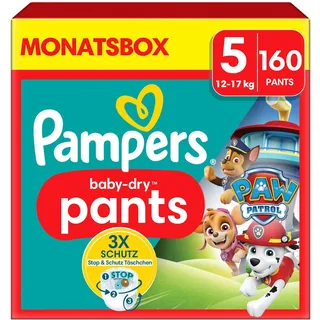 Pampers Baby-Dry Pants 12 - 17 kg 160 St. Paw Patrol