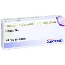 Rasagilin Ascend 1 mg Tabletten 30 St