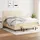 vidaXL Boxspringbett mit Matratze Creme 160x200 cm Stoff