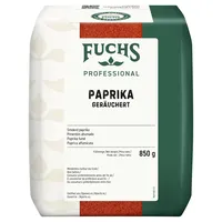 Fuchs Professional - Paprika geräuchert | Gewürz mit Rauchnote für Dips, Marinaden und Gulasch | Profi-Qualität für Großverbraucher und Gastronomie | 850 g im recyclebaren Beutel