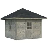 Palmako Holzpavillon Bianca 8,3 m2 Set 6«, mit 4 Seitenteilen BxTxH: 300x300x323 cm