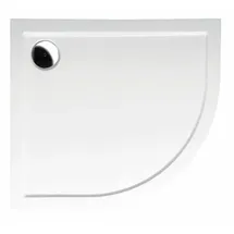 Polysan Duschwanne RENA L Viertelkreis 90x80x4cm, R550, links