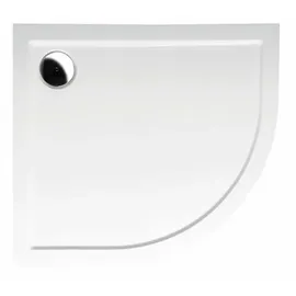 Polysan Duschwanne RENA L Viertelkreis 90x80x4cm, R550, links
