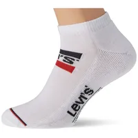 Levi's Levis Low Cut Sportswear Sneakersocken 2er Pack Weiß 43-46