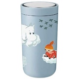stelton To Go Click Double Walled Steel 0.2 L soft cloud Moomin