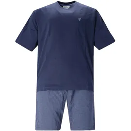 HAJO Schlafanzug Shorty Blau M