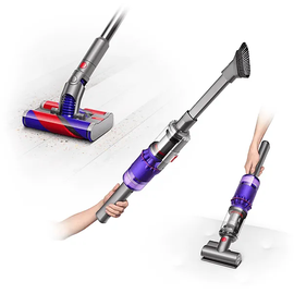 Dyson Omni-glide silber/violett inkl. Mini-Elektrobürste