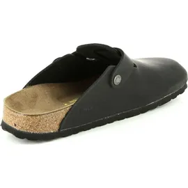 Birkenstock Boston Nubukleder geölt schwarz 38