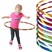 Funny Kinder Hula Hoop Reifen Ø80cm, Rot-Gelb