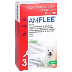 Amflee 67 mg Spot-on Lsg.f.kleine Hunde 2-10kg