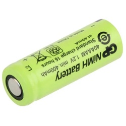 10x GP Akku 2/3 AAA 1,2V / 400mAh GP40AAAM Micro NiMH Akku Höhe 29,7mm