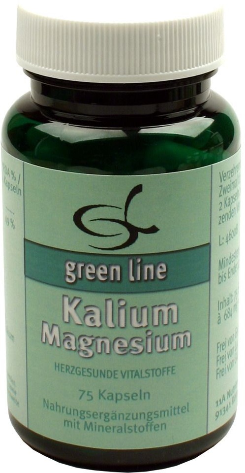 green line Kalium Magnesium