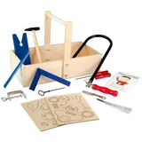 Pebaro 430 - Laubsäge-Schreinerkasten, 20-teilig, Werkzeugkasten