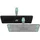 TTS Trapezwischer Lamello 60 cm grau/grün
